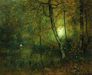 George Inness Pool in the Woods